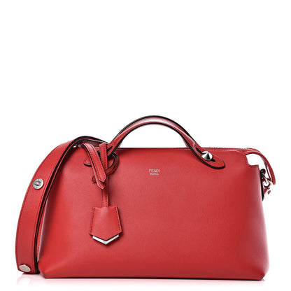 Fendi Vitello Dolce Medium By The Way Boston Bag Fiamma 1 of 13