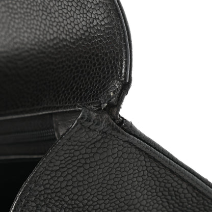 Chanel Caviar Quilted Briefcase Laptop Bag Black 8 of 12