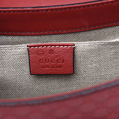 Gucci Microguccissima Medium Emily Chain Shoulder Bag Red 5 of 11
