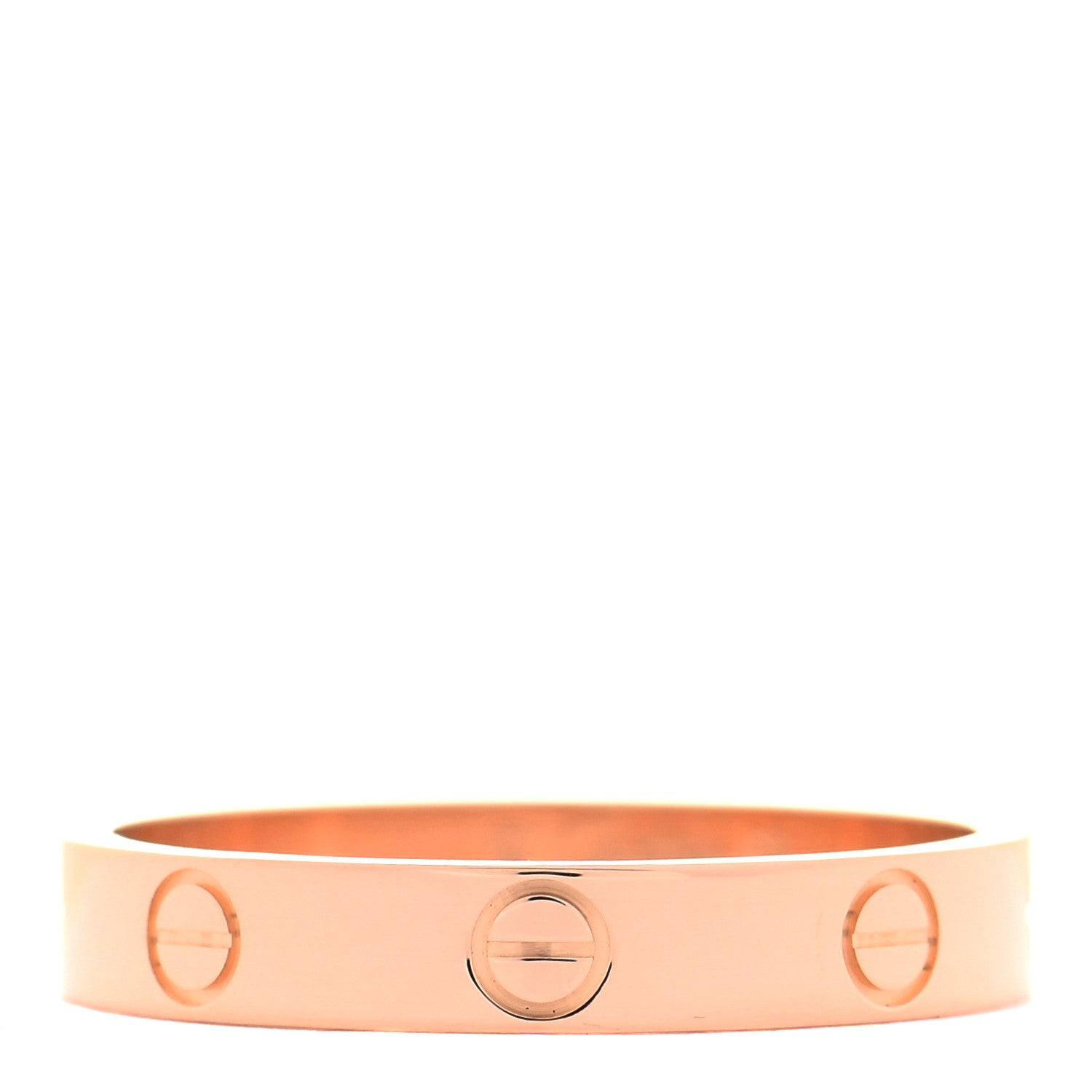 Cartier 18K Pink Gold 3.5mm LOVE Wedding Band Ring 59 8.75 3 of 4
