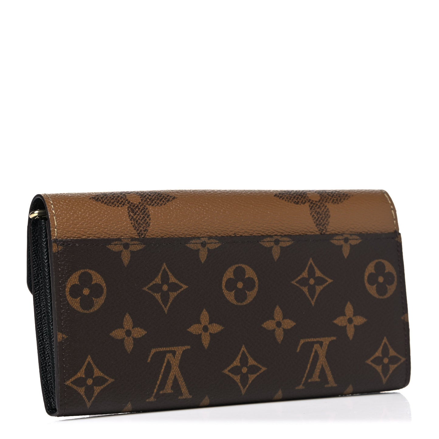 Reverse Monogram Giant Sarah Wallet