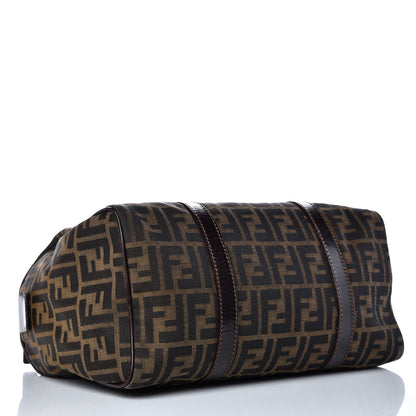 Fendi Zucca Mini Boston Satchel Tobacco 4 of 11