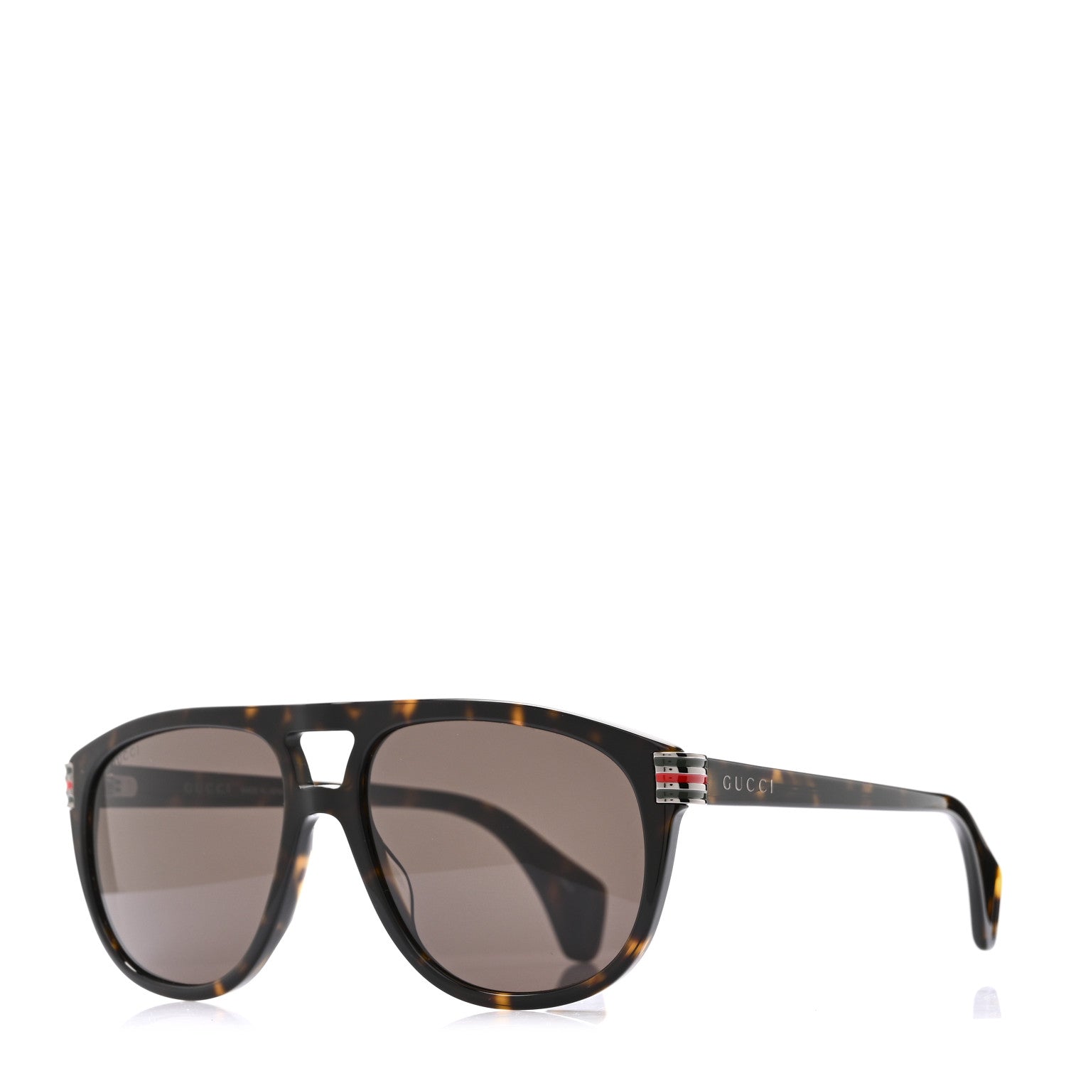 Gucci Acetate Aviator Sunglasses GG0525S Tortoise 1 of 6