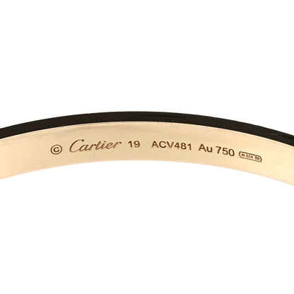 Cartier 18K Yellow Gold LOVE Bracelet 19 3 of 8
