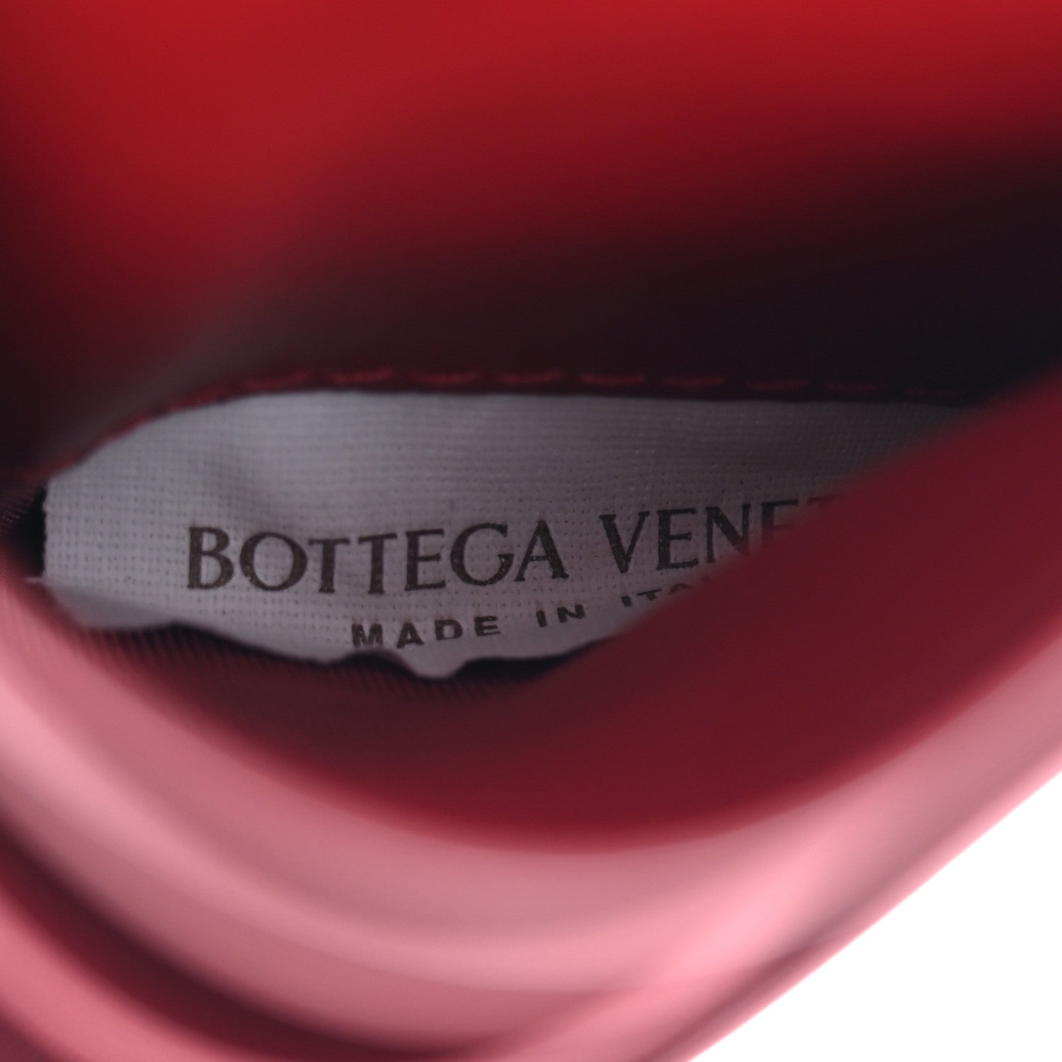 Bottega Veneta Nappa Maxi Intrecciato Card Holder Wallet Dark Red 7 of 8