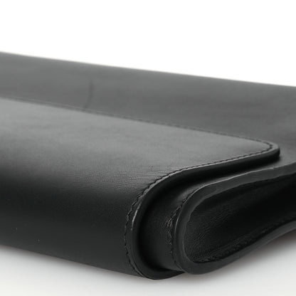 Balenciaga Smooth Calfskin Money Elongate Clutch Black 10 of 14