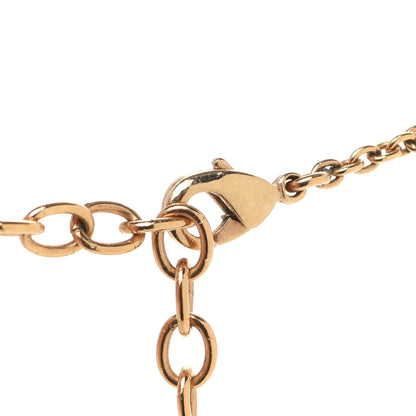 Louis Vuitton Crystal Essential V Necklace Gold 8 of 10