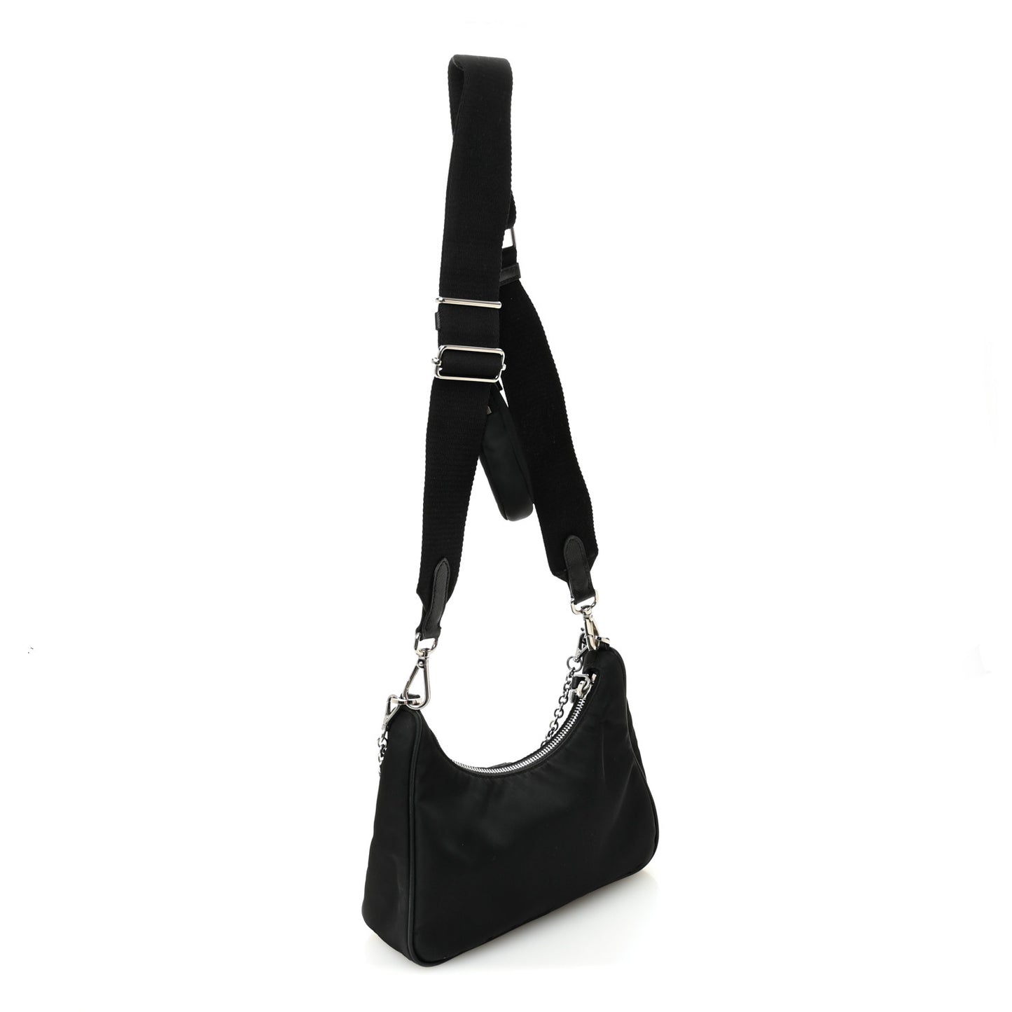 Nylon Re-Edition 2005 Shoulder Bag Black