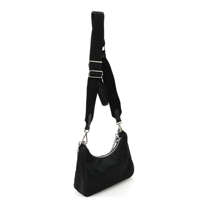 Prada Nylon Re-Edition 2005 Shoulder Bag Black 3 of 12