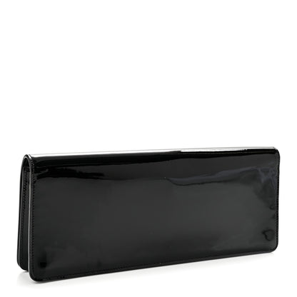 Saint Laurent Patent Calfskin Clutch Black 3 of 11