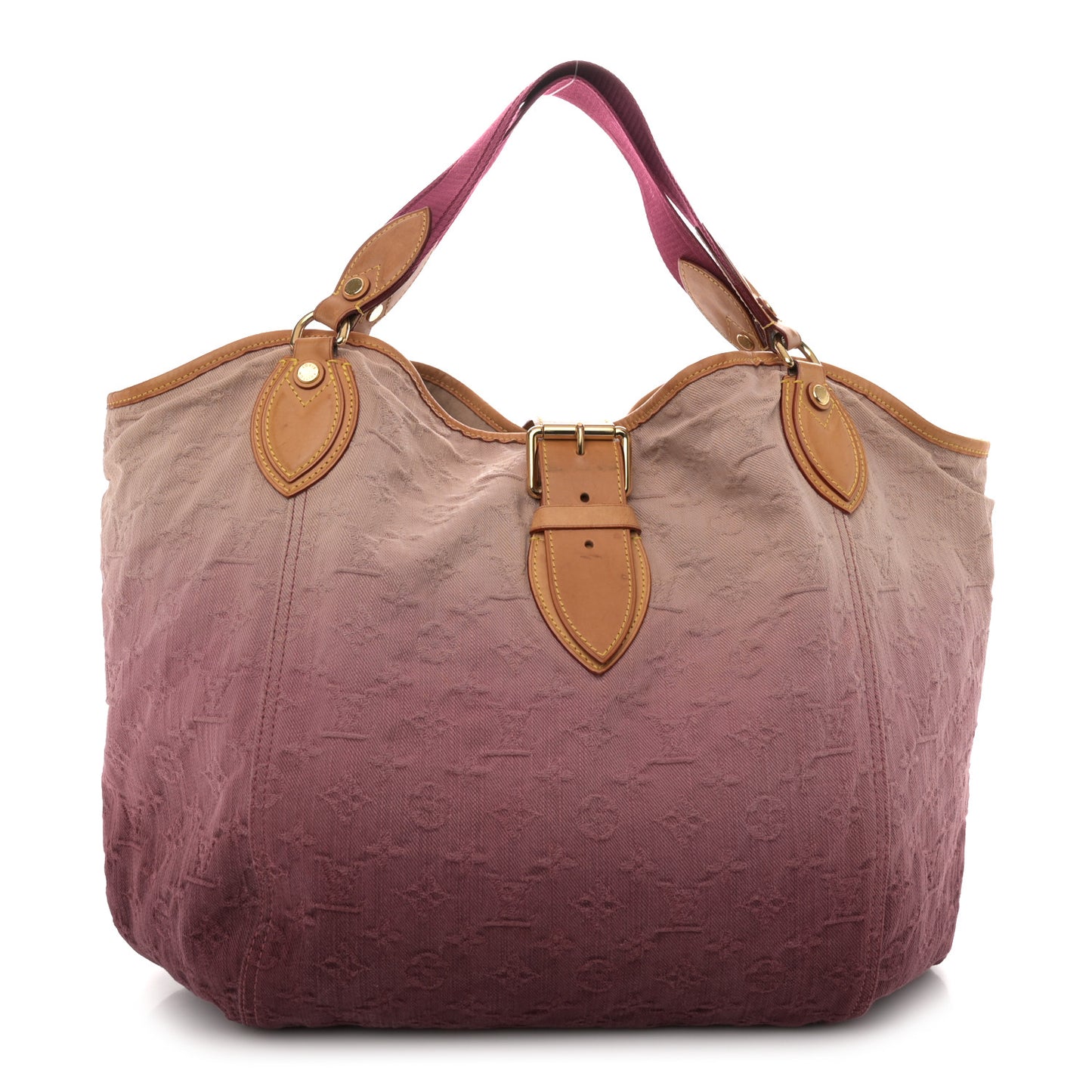 Denim Quilted Monogram Sunbeam Rouge Fauviste