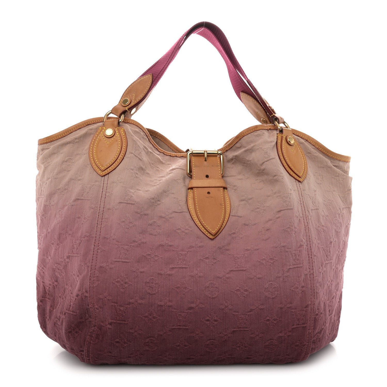 Louis Vuitton Denim Quilted Monogram Sunbeam Rouge Fauviste 1 of 13