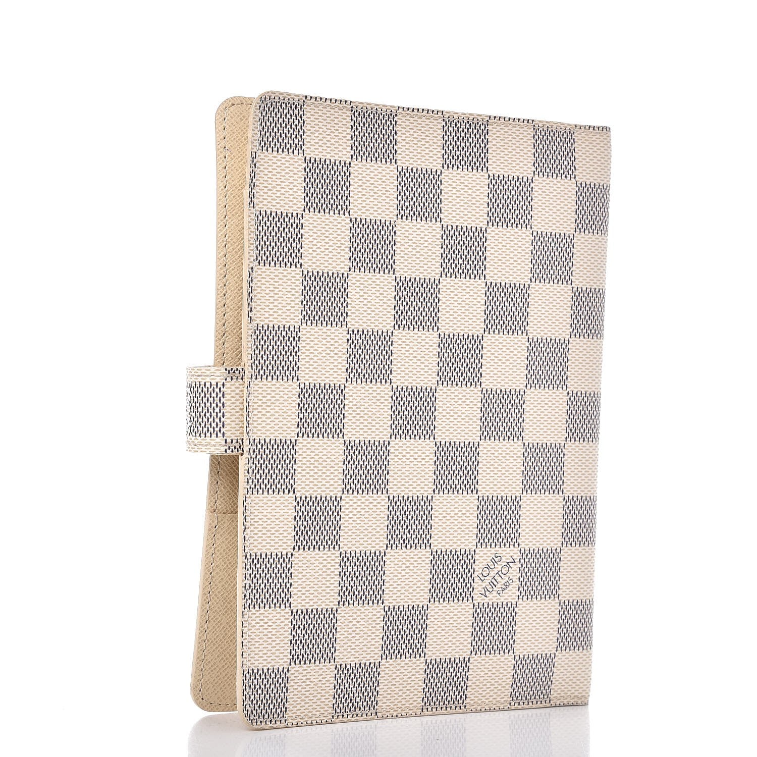 Louis Vuitton Damier Azur Medium Ring Agenda Cover 3 of 6