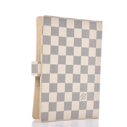Louis Vuitton Damier Azur Medium Ring Agenda Cover 3 of 6