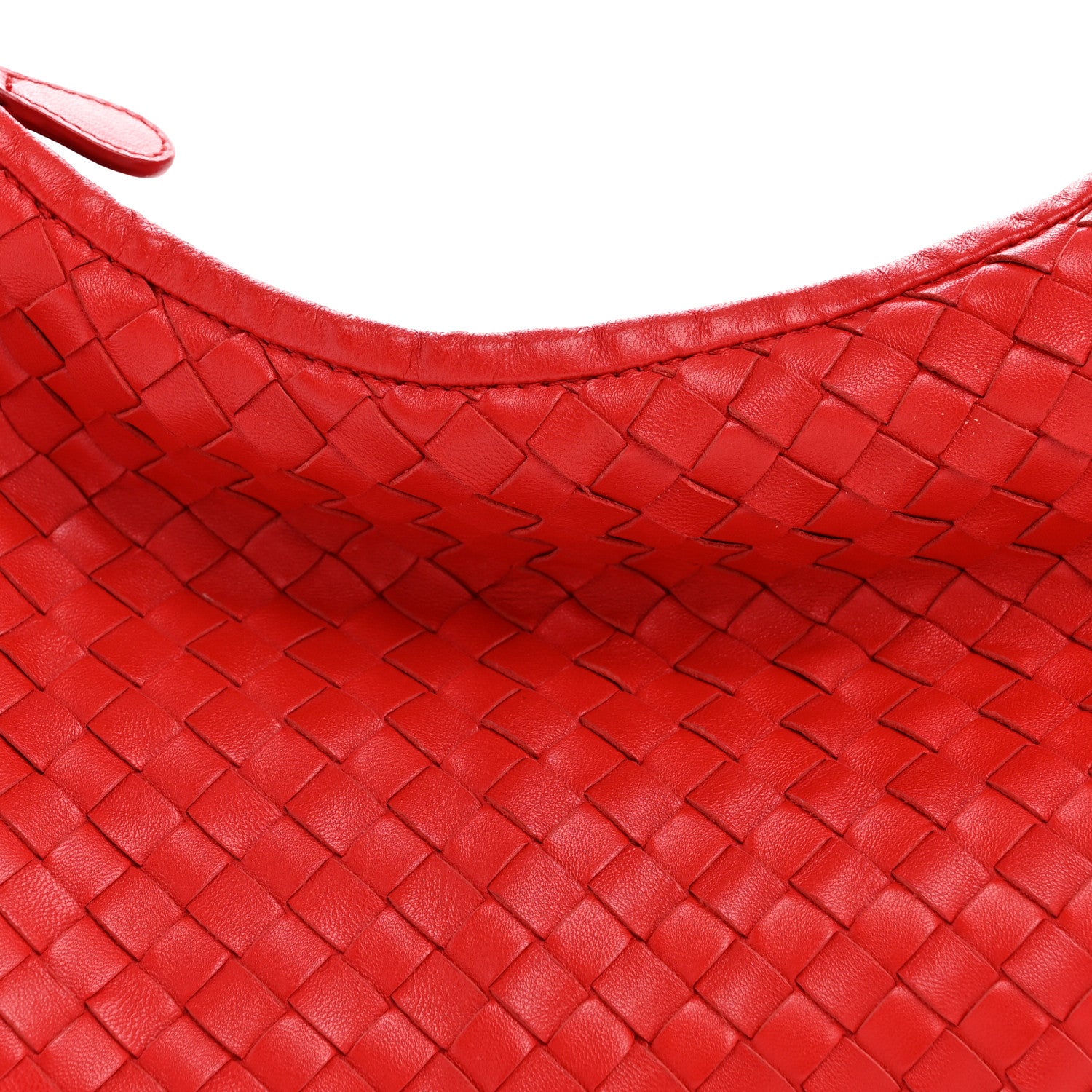 Bottega Veneta Nappa Intrecciato Medium Belly Veneta Hobo Flame 9 of 13
