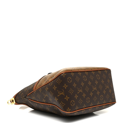 Louis Vuitton Reverse Monogram Dauphine Hobo MM 3 of 13