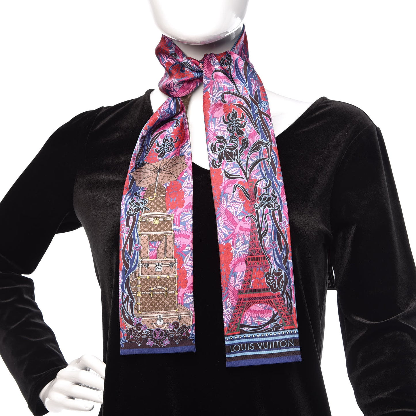Silk Louis A Paris Bandeau Fuchsia