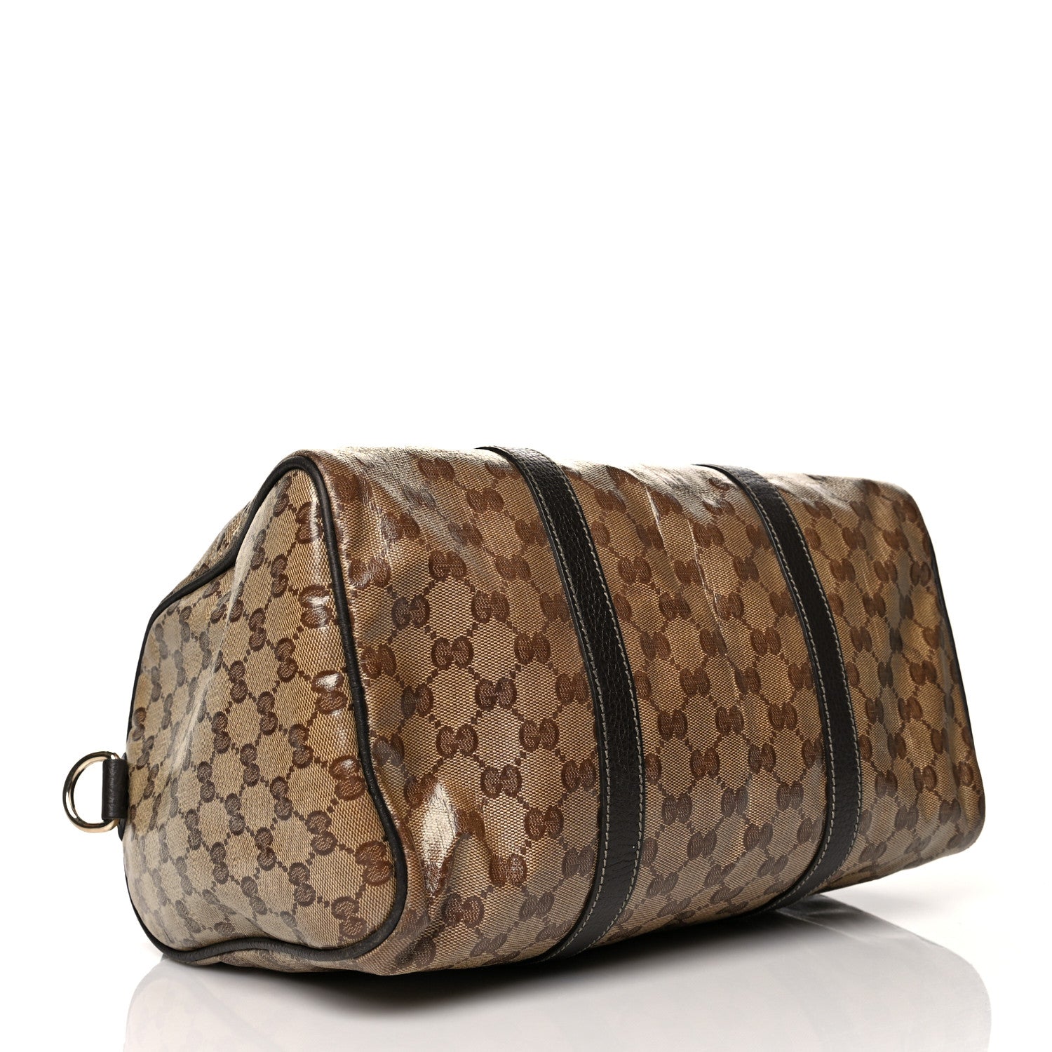 Gucci Crystal Monogram Medium Joy Boston Dark Brown 3 of 13