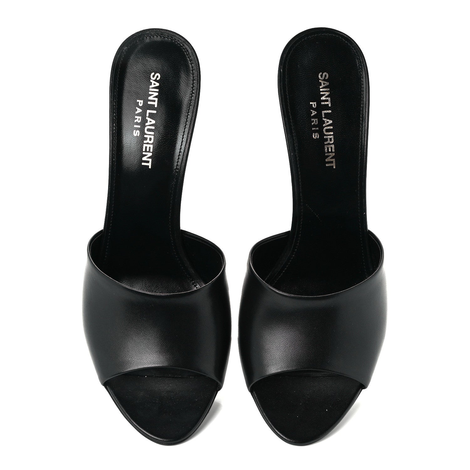 Saint Laurent Lambskin Sexy 95mm Pumps 38 Black 4 of 10