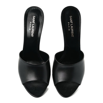 Saint Laurent Lambskin Sexy 95mm Pumps 38 Black 4 of 10