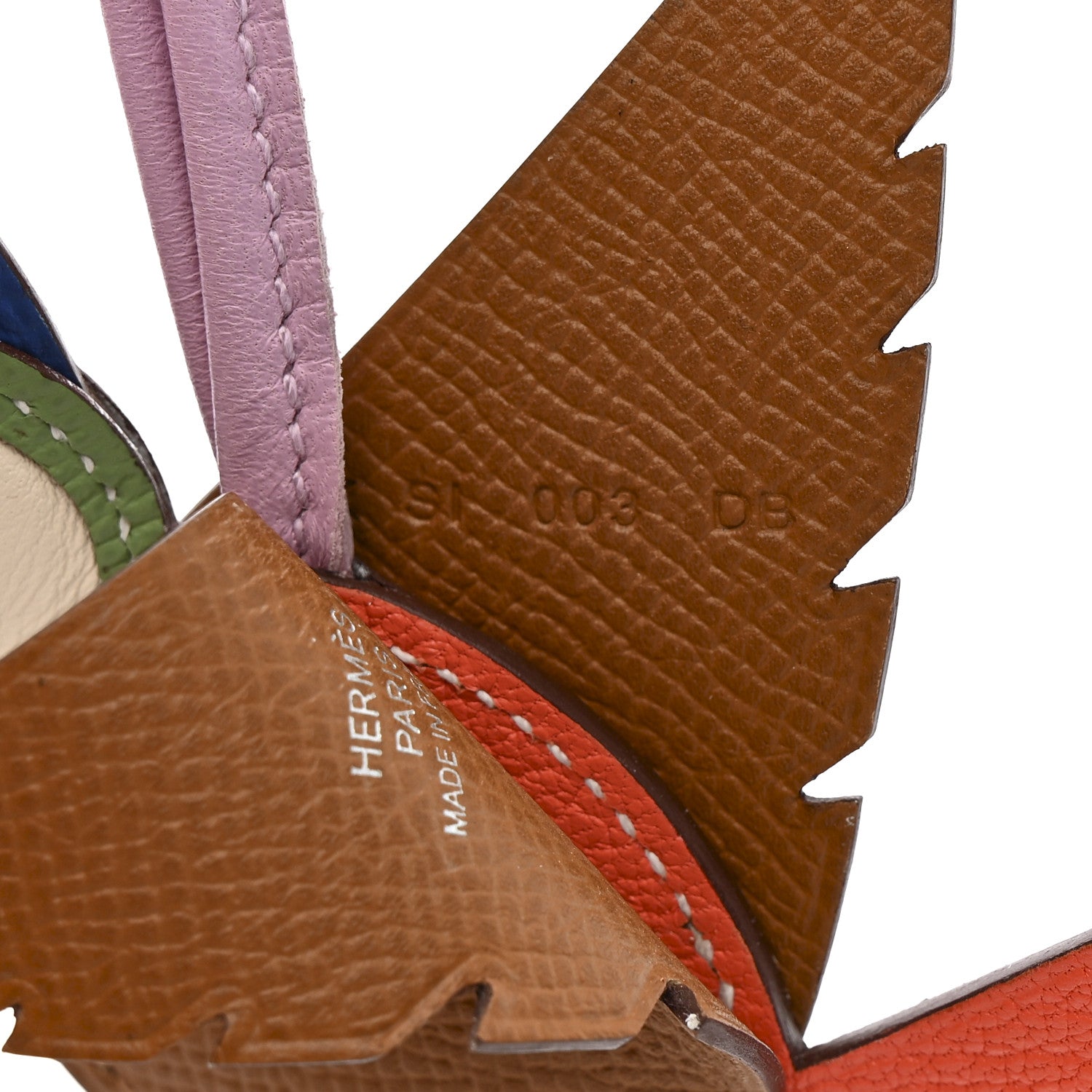 Hermes Epsom Swift Chevre Mysore Birdy Bag Charm Mauve Sylvestre Vert Poppy Gold Nata Craie 4 of 4