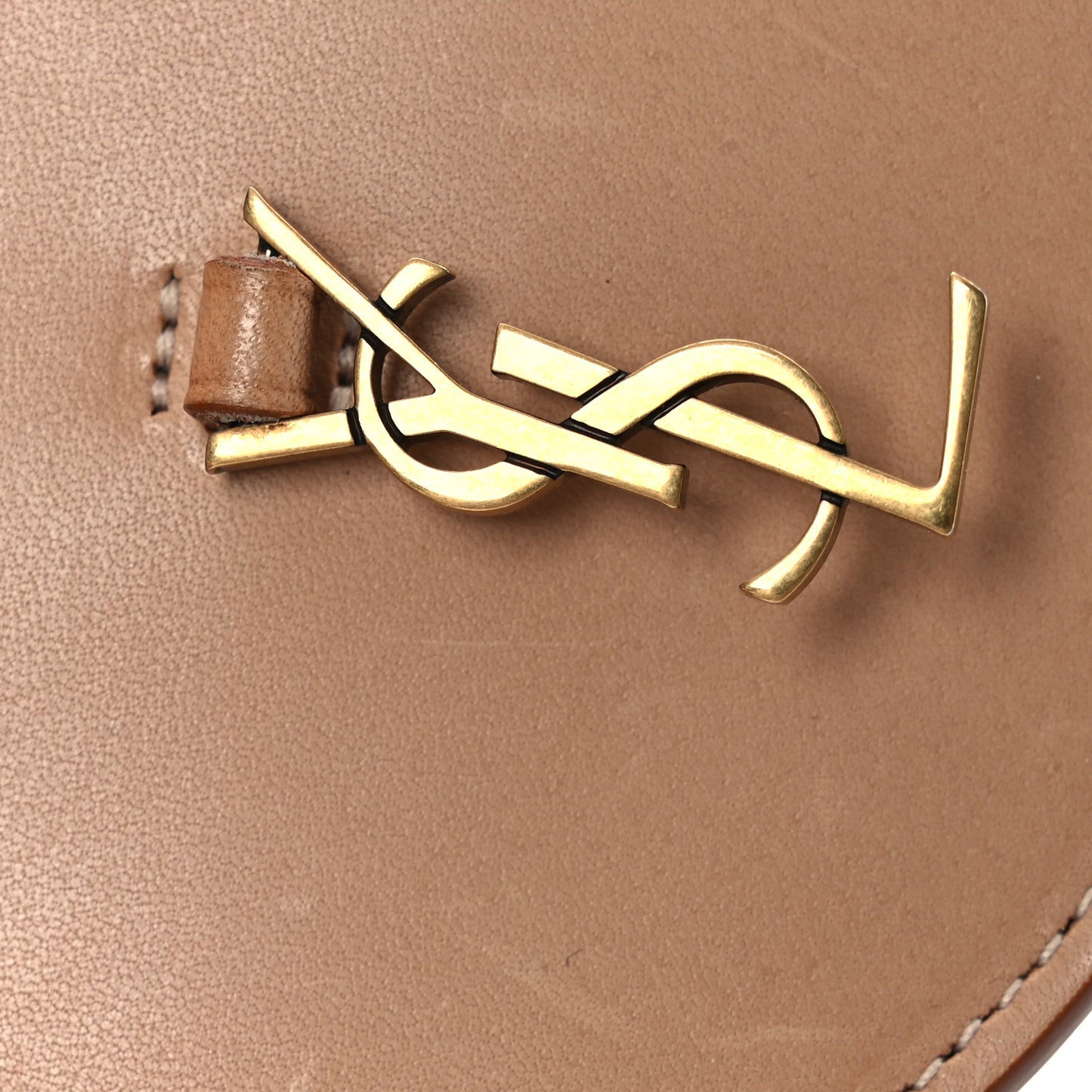 Calfskin Monogram Baby Kaia Crossbody Bag Vintage Brown