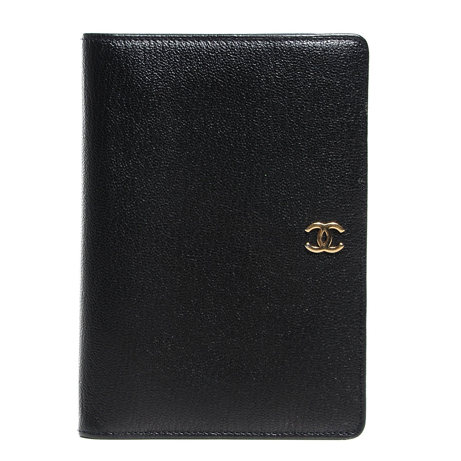 Chanel Caviar Compact Wallet Black 1 of 8