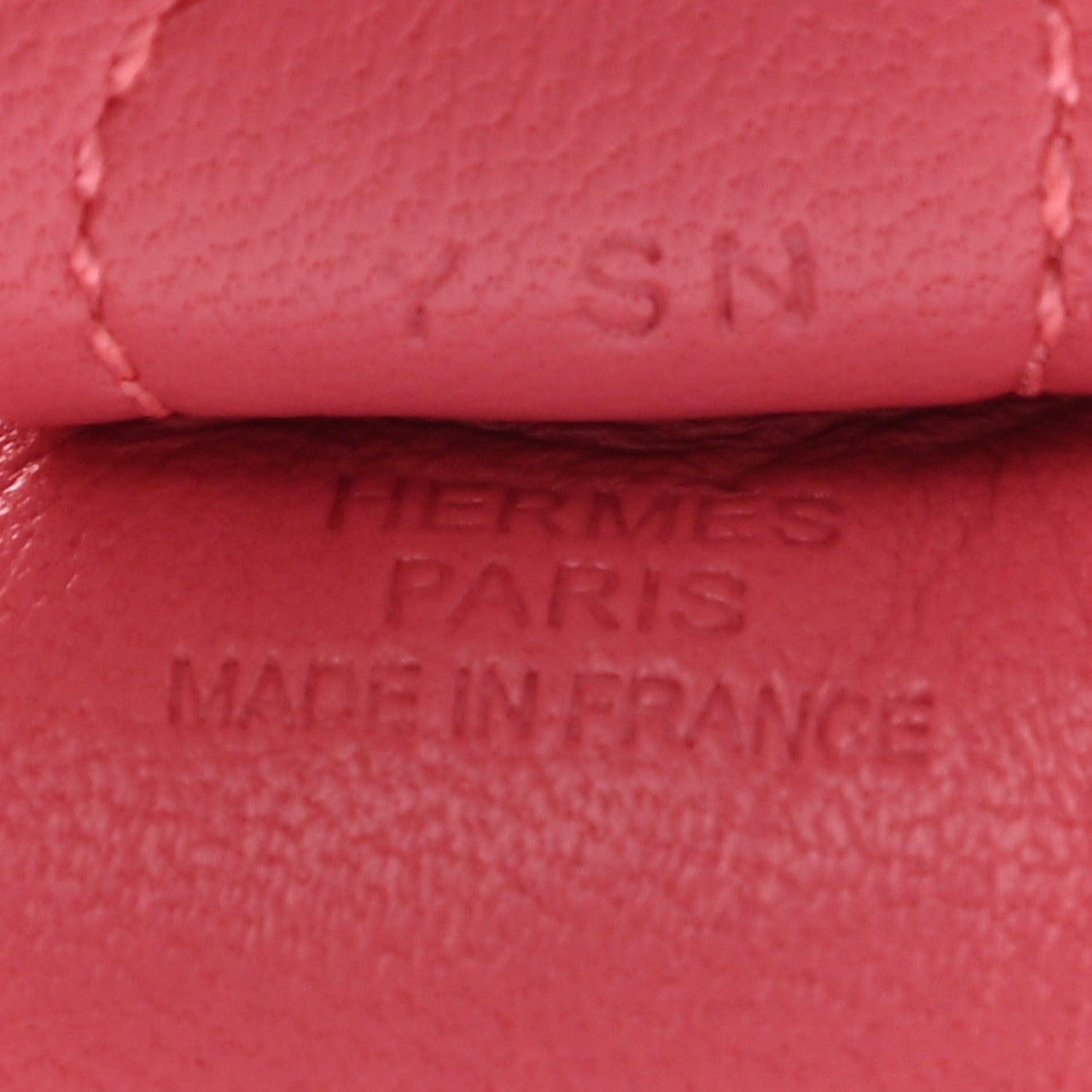Hermes Milo Lambskin Grigri Rodeo Horse Bag Charm PM Rose Azalee 3 of 3