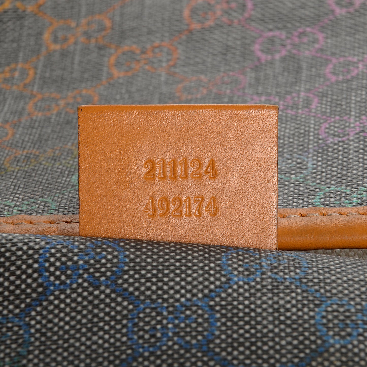 GG Plus Monogram Large Signature Web Loop Tote Multicolor