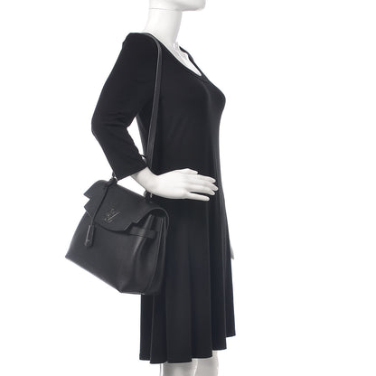 Louis Vuitton Soft Calfskin Lockme Ever Black 2 of 11