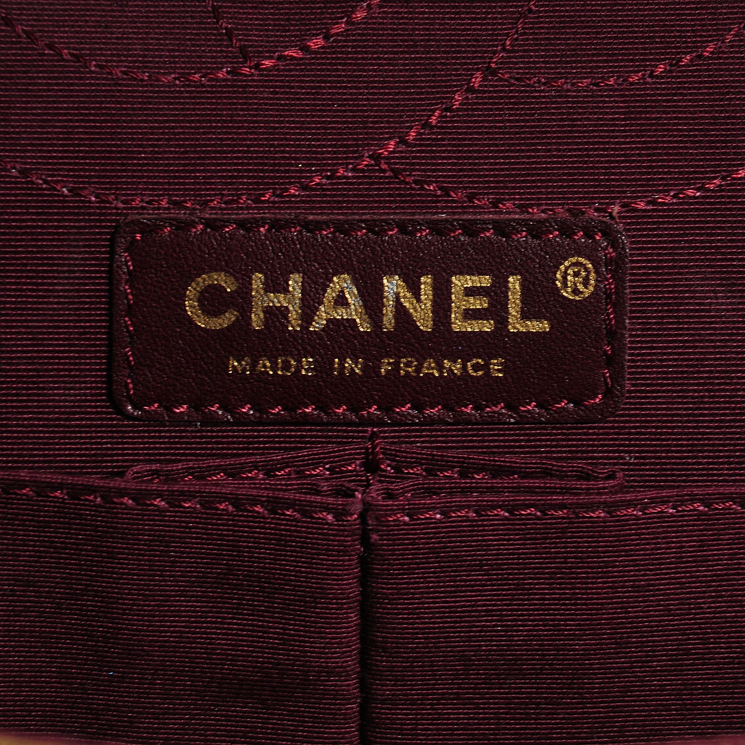 Chanel Buffalo Leather Hand Painted Lace 2.55 Reissue 226 Flap Gold 7 of 8