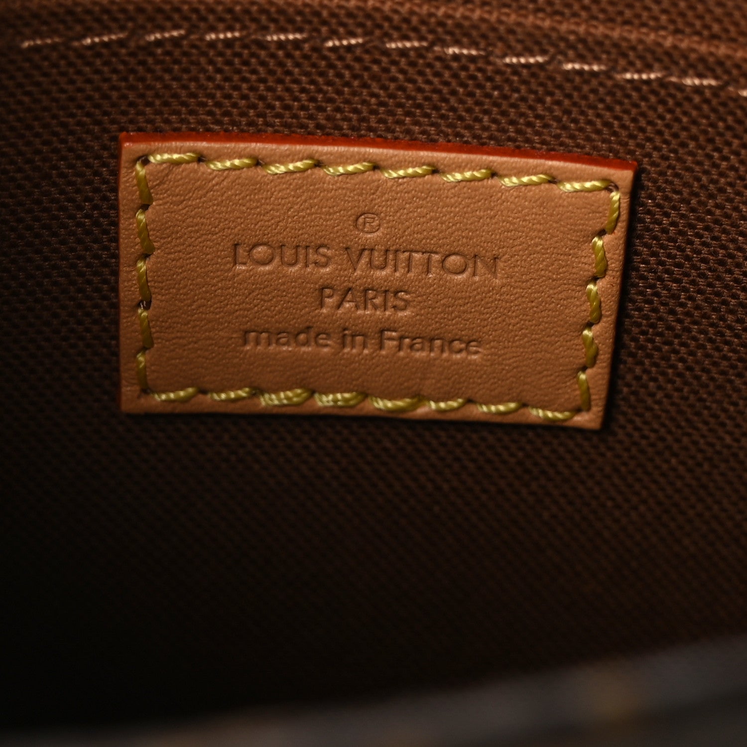 Louis Vuitton Monogram Petit Sac Plat 6 of 8