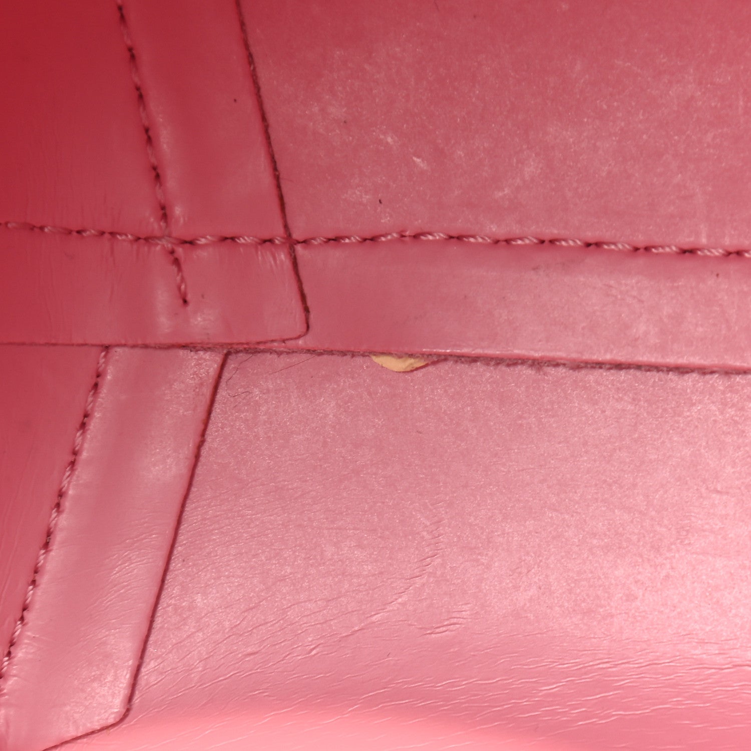 Mansur Gavriel Saffiano Mini Mini Bucket Bag Blush 8 of 10