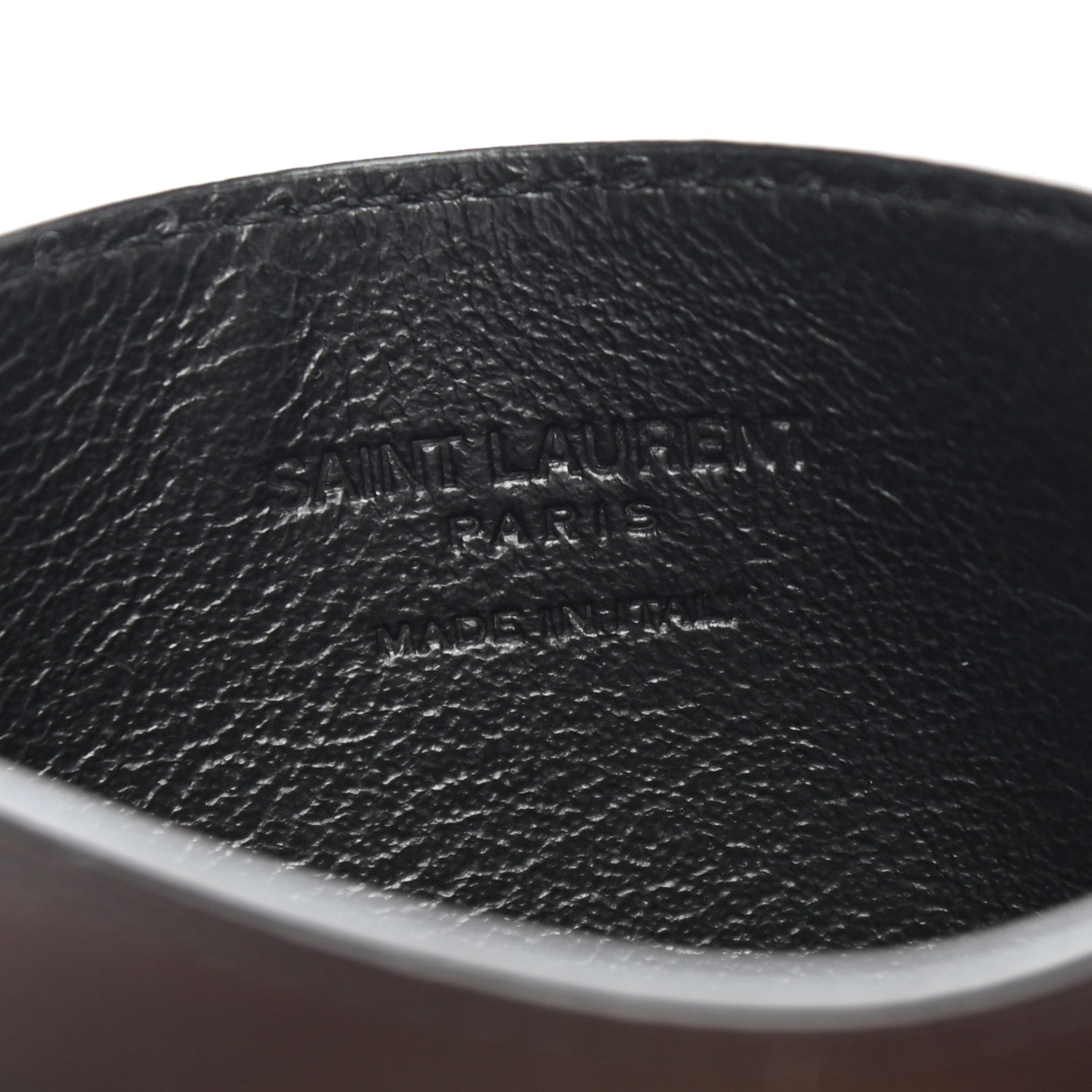 Saint Laurent Smooth Calfskin Card Case Black 6 of 7