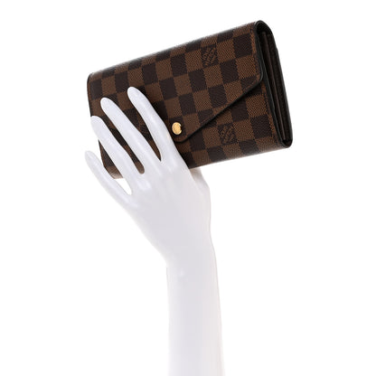 Louis Vuitton LOUIS VUITTON Damier Ebene Sarah Wallet NM 2 of 6