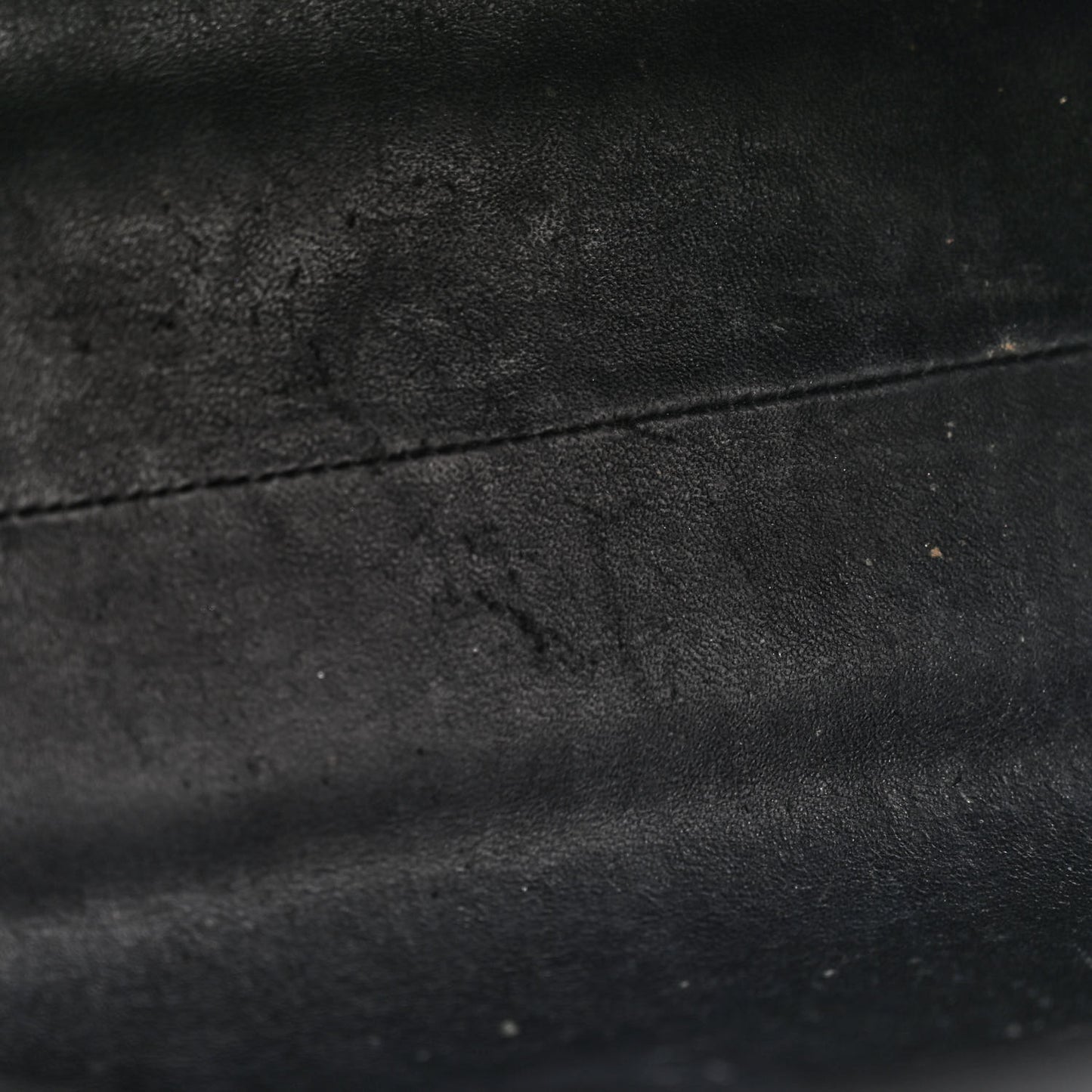 Python Calfskin Embossed Monogram Baby Cabas Black
