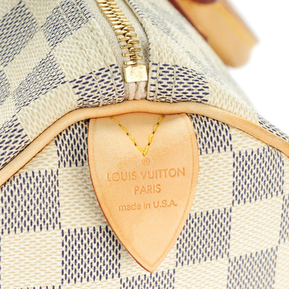 Louis Vuitton Damier Azur Speedy 30 6 of 7