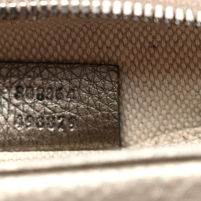 Gucci Metallic Cellarius Calfskin Small Soho Disco Bag Sasso 7 of 11