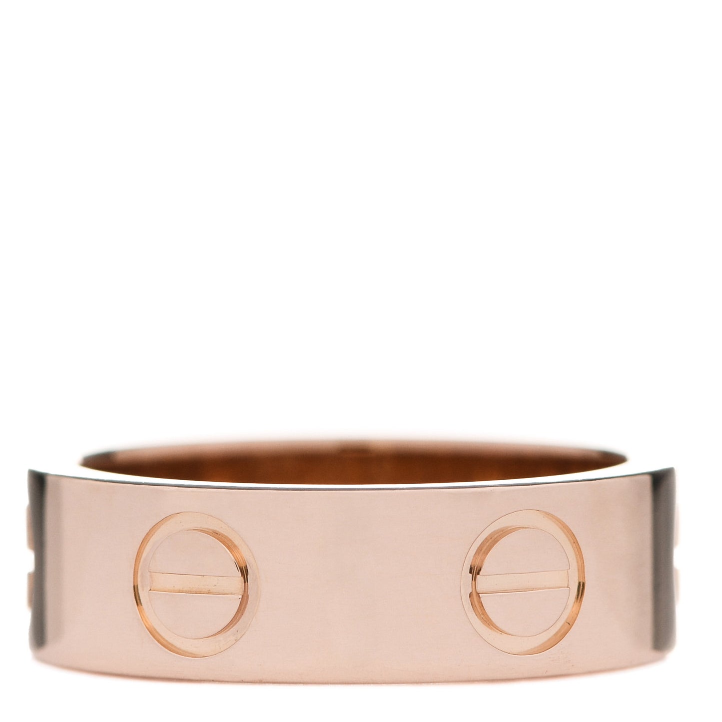 18K Pink Gold 5.5mm LOVE Ring 48 4.5