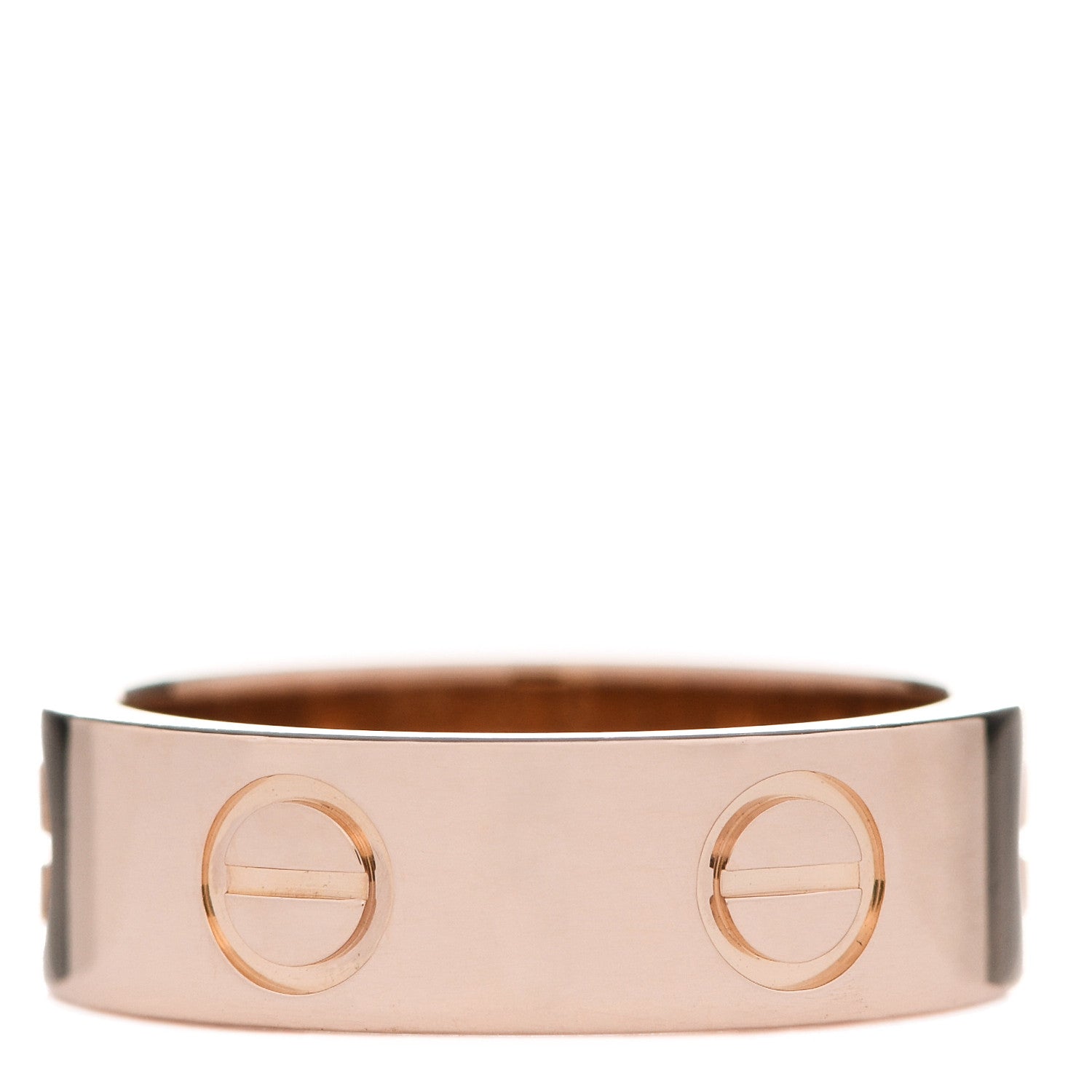 Cartier 18K Pink Gold 5.5mm LOVE Ring 48 4.5 3 of 5