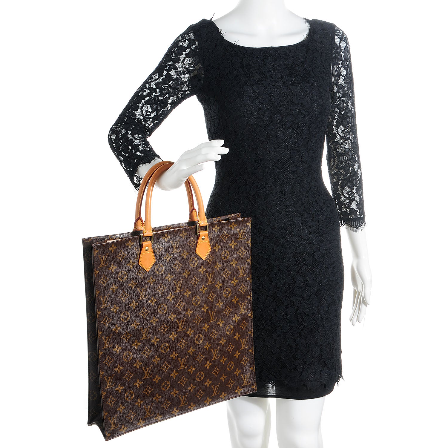Louis Vuitton Monogram Sac Plat 2 of 7