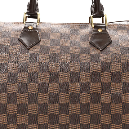 Louis Vuitton Damier Ebene Speedy 30 7 of 10
