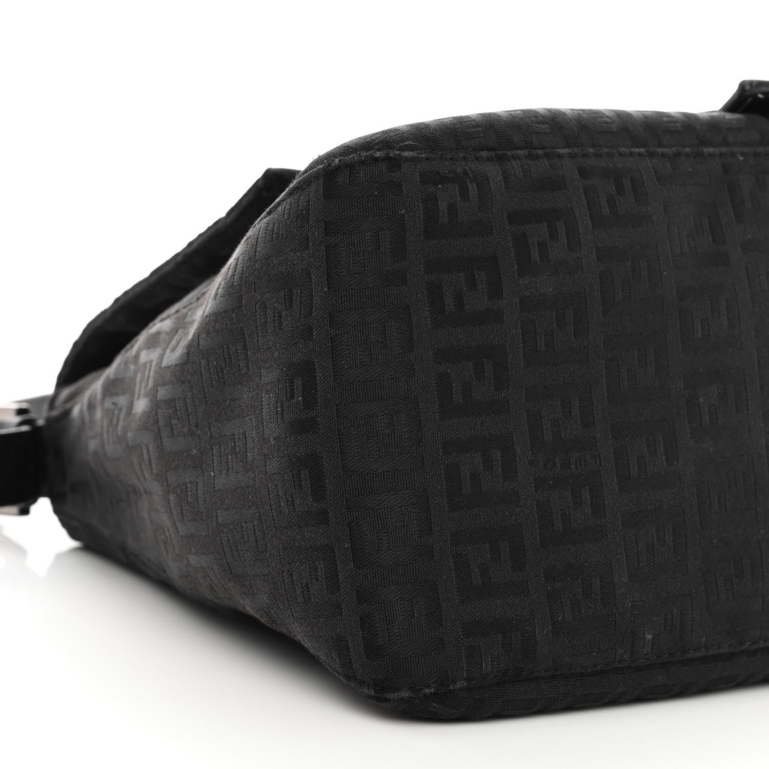 Fendi Zucchino Mama Baguette Black 8 of 9