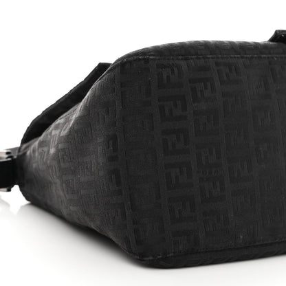 Fendi Zucchino Mama Baguette Black 8 of 9