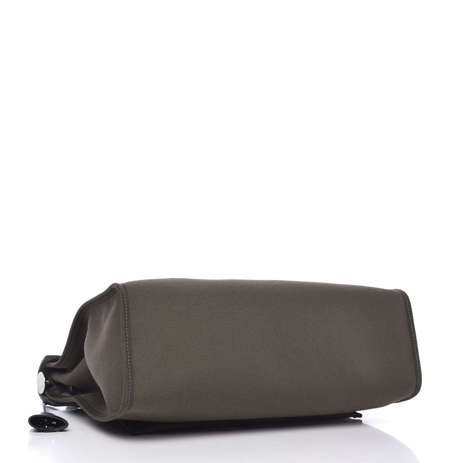 Hermes Vache Hunter Toile Herbag Zip 31 PM Kaki 4 of 10