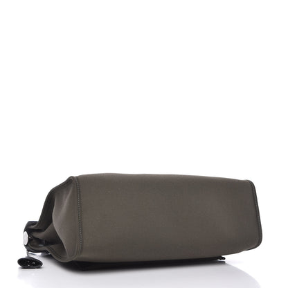 Hermes Vache Hunter Toile Herbag Zip 31 PM Kaki 4 of 10