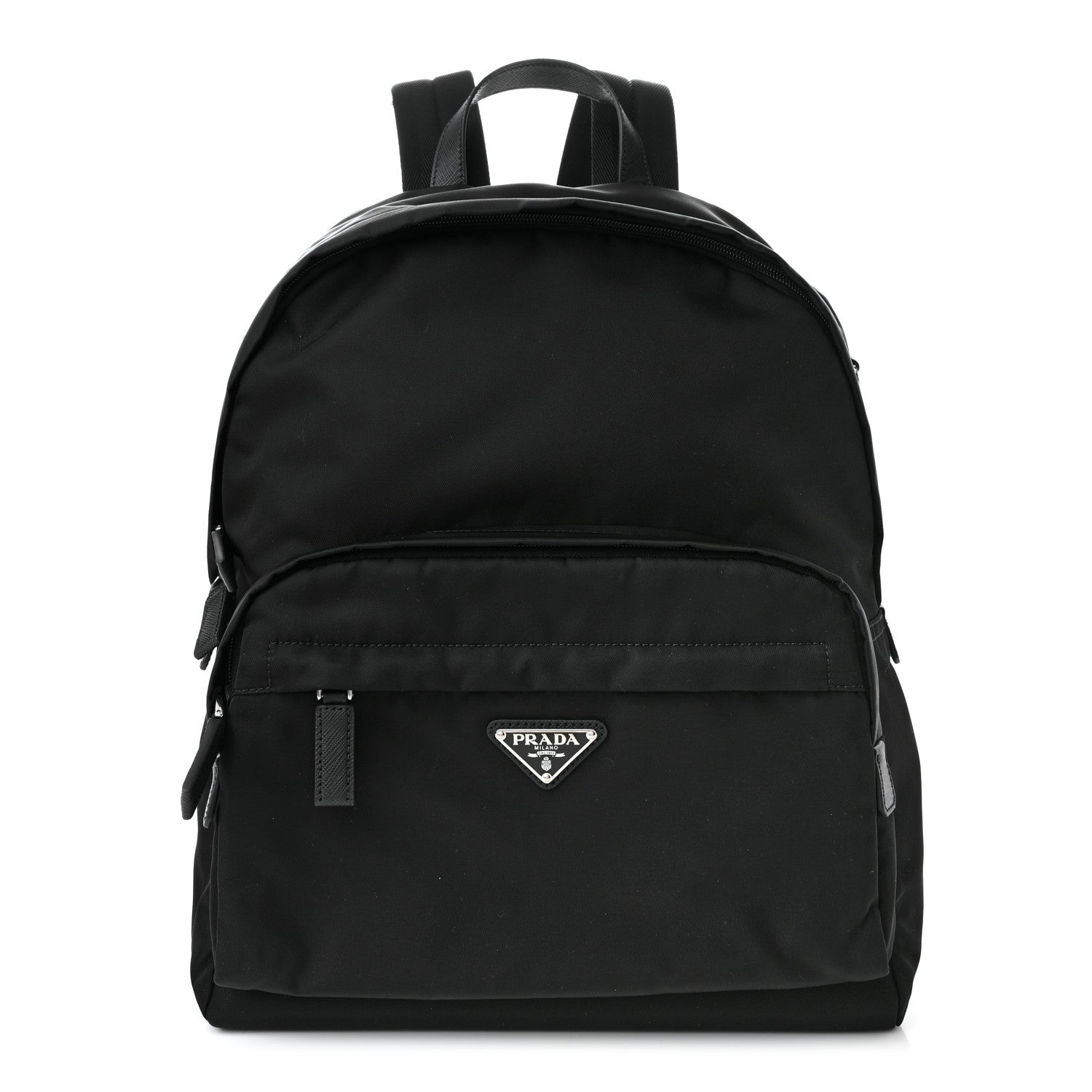 Prada Nylon Tessuto Saffiano Backpack Black 1 of 11