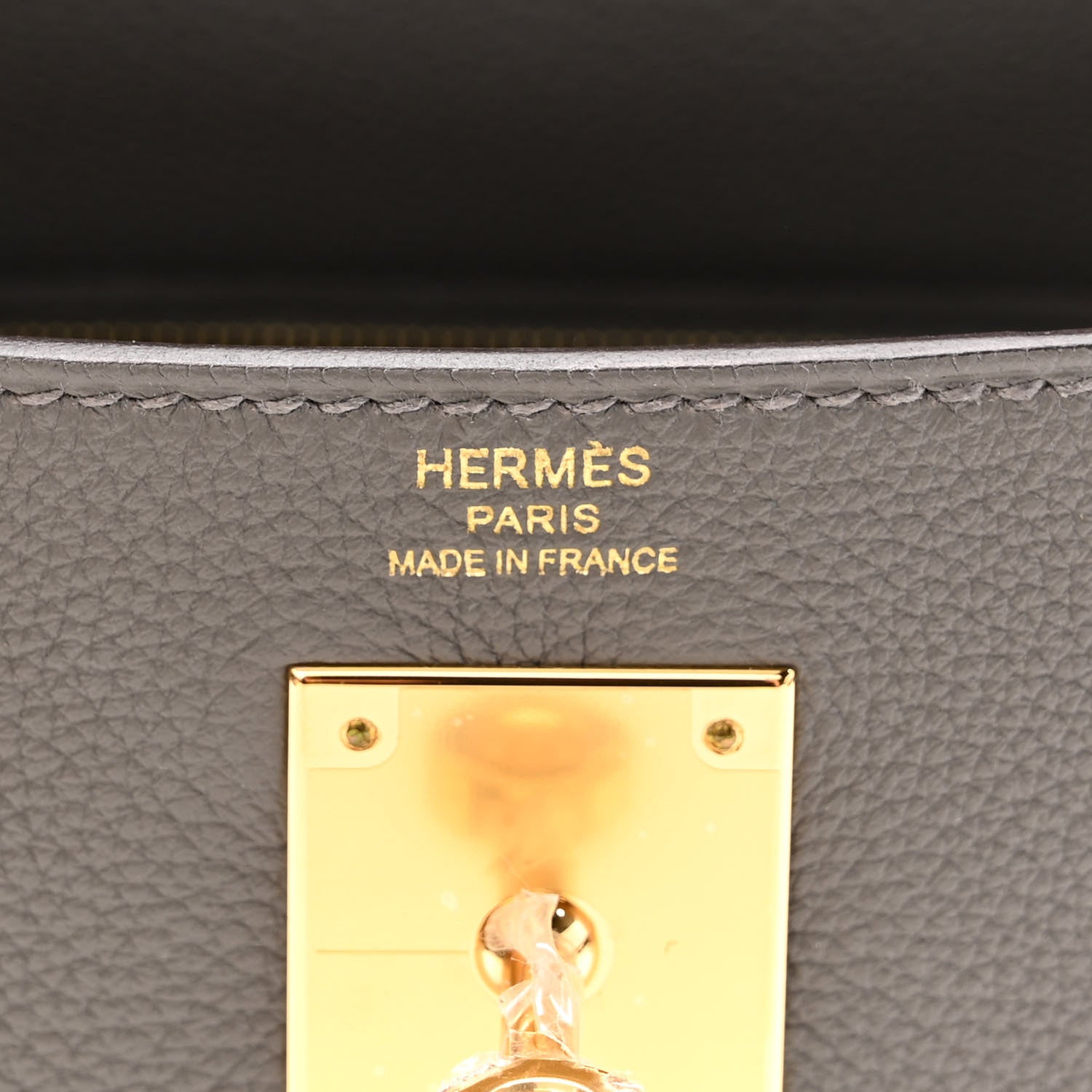 Hermes Togo Kelly Retourne 28 Gris Meyer 6 of 12