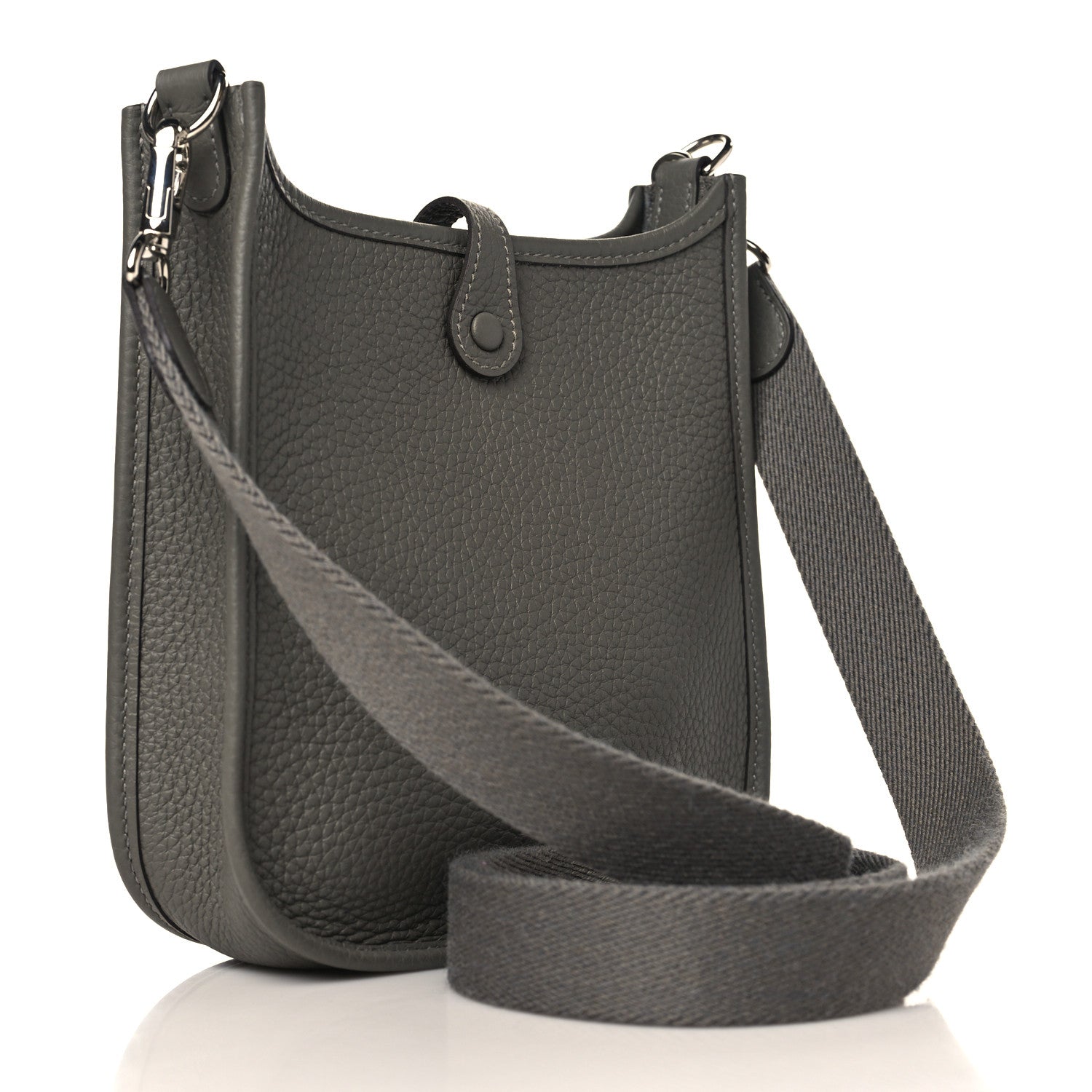 Hermes Taurillon Clemence Evelyne TPM Vert De Gris 3 of 10