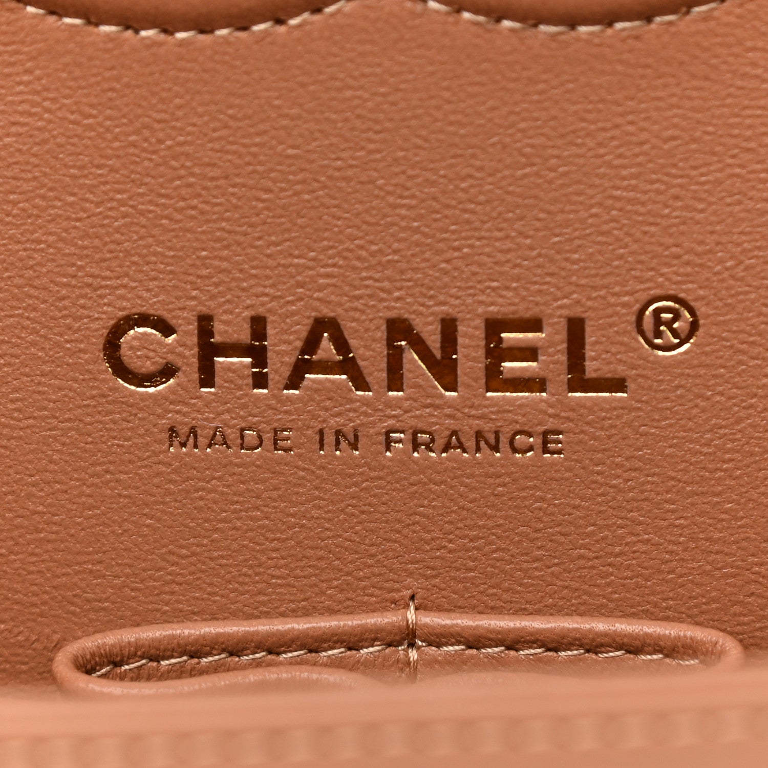 Chanel Lambskin Quilted Medium Double Flap Brown 5 of 10